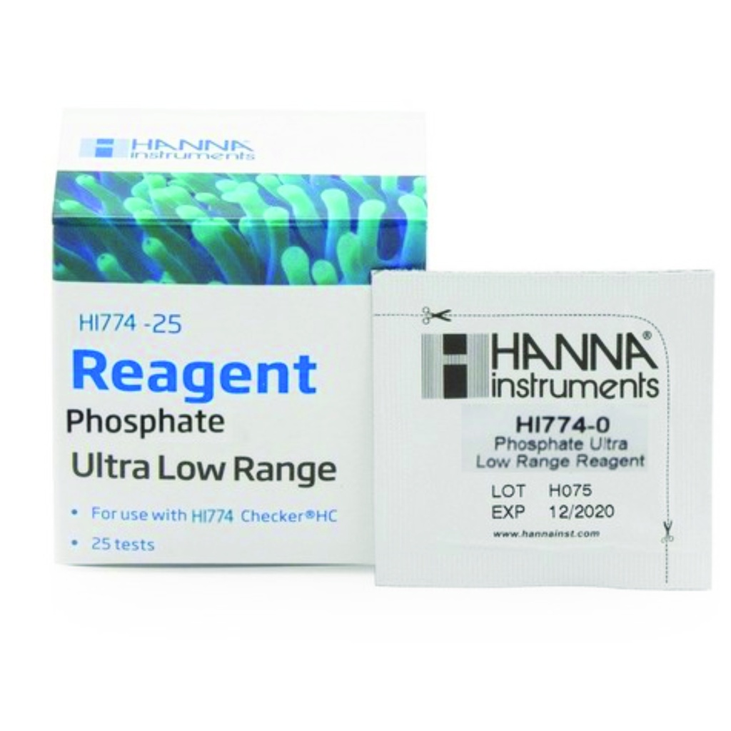 HANNA instruments - Reagenzien für Checker HC Phosphat im Meerwasser, ultra niedriger  (HI774)