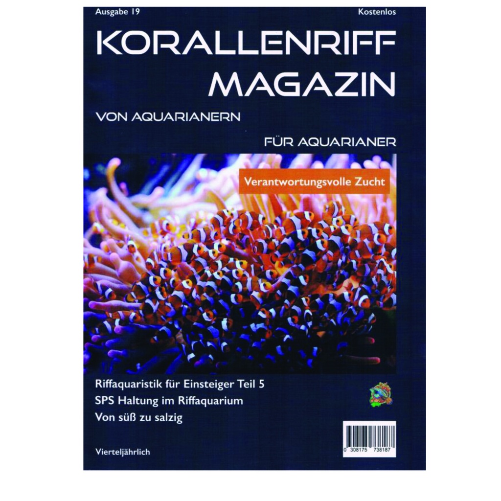 Korallenriff Magazin Ausgabe 19 (04/2024)