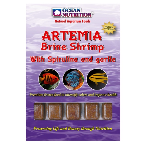 [ON50037] Ocean Nutrition - Artemia with Spirulina and garlic Blister