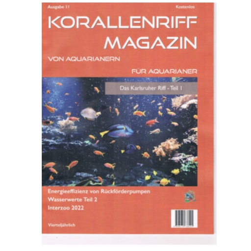 [KO10011] Korallenriff Magazin  Ausgabe 11 (04/2022)