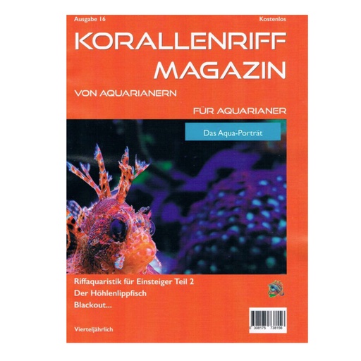 Korallenriff Magazin Ausgabe 16 (01/2024)  